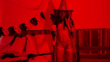 Tiazinhah no Hallowen com as amigas