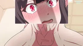 Shadow of the Penis Falls on Face in 4K Hentai Anime Sex