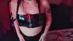 latex fetish joi