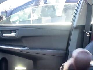 BBC flash black in parking lot