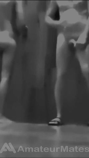 Amateur Guys Caught Having Fun in the Gym's Public Shower