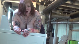Humping and Fucking My Running Dryer