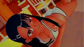 Nagatoro Seduces Senpai in Bikini for Hot Bedroom Action – Raw Hentai