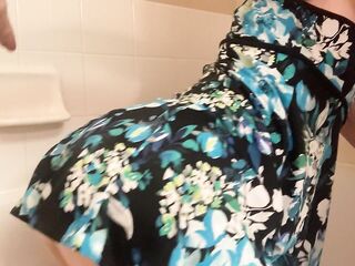 Concupiscent Sissy Takes Massive Monkey Paw Dildo