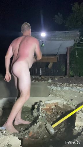 Key moment from "Renovating pool with cum load end"