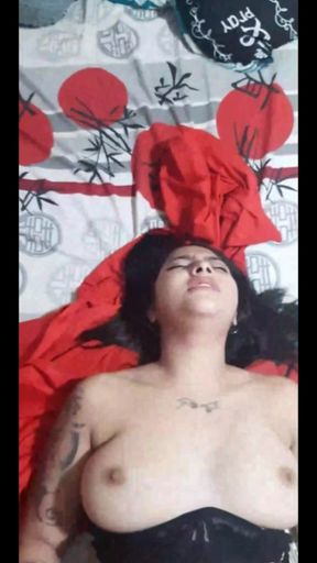 I fuck my hot girlfriend on all fours until I orgasm.