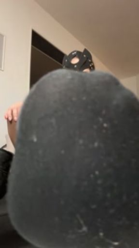 you know where your place is, so kneel down and clean my sole!