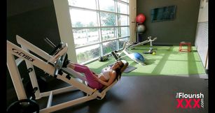 Ophelia Kaan gets picked up at gym then fucked at apartment