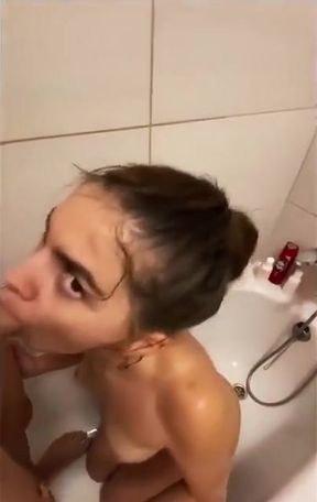 Blowjob in the Shower Is My Favorite Thing to Do in the Shower