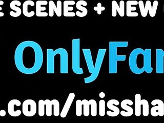 Banging Herself Biggest Purple Sex-toy Cute White Sexy Teen Sweetheart Haley Reed Moaning Loud Anal & Cunt