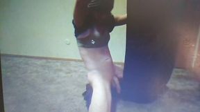 Dirty Slutt Whore Peeing on Towel Refilm via Phone, 1st File Had Bad Codec
