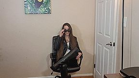 Ignoring You With Bratty Bubbles & Stylish Boots - SCENE 19 PART 2B (HD 1080p WMV)