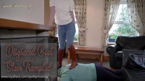 Disgraced Boot Slave Trampled
