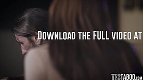 Hot Latina stepdaughter seduces older stepdad with big dick&#x1F346;