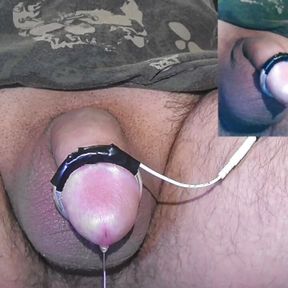 30 minutes of pure pleasure e-stim with a lot of wetness and a massive cumshot