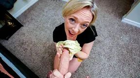 Horny older woman seduces her friend's grown stepson for a nasty threesome session
