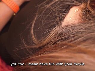 My LALIN GIRL STEPDAUGHTER blows me whilst we see videos! Papuchizz - Carolina agudelo