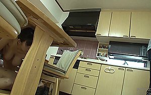 Cute asian seduces her stepson