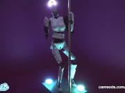 CamSoda - Sex Robot cam girl twerks and orgasms
