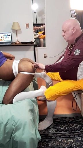 Coach Has to Also Inspect the Player Prostate!