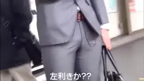 Amateur Suit Guy Goes Wild with Hung Asian stud – Steaming Hookup Action