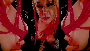 The shemale has a big tasty cock and you are going to suck it includes mesmerize CEI Ending