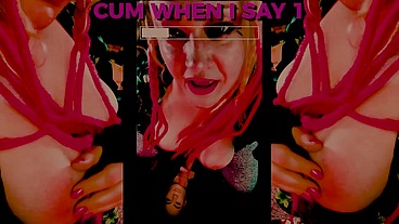 The shemale has a big tasty cock and you are going to suck it includes mesmerize CEI Ending