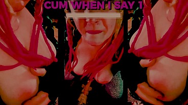 The shemale has a big tasty cock and you are going to suck it includes mesmerize CEI Ending