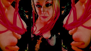 The shemale has a big tasty cock and you are going to suck it includes mesmerize CEI Ending