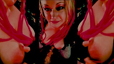 The shemale has a big tasty cock and you are going to suck it includes mesmerize CEI Ending