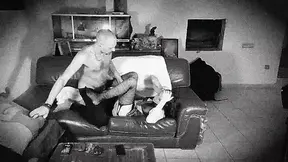 French Amateur Floozy Pounded on Camera during Seance