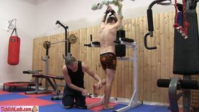 David S Tinsel Tickle In The Gym HD MultiCam Full Video 25 Mins