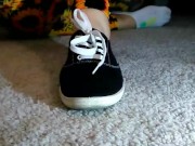 Removing My Sneakers and Sweaty Socks