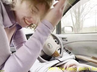 cutie teen crempie after anal car screwing