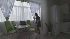 Photoshoot of a girl with a very painful left leg b