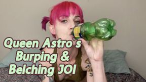 Burping and Belching JOI | Punk Domme Teases you as She Burps