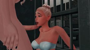 perverted futanari cop arranged hard anal sex and facefuck for a sexy prisoner (sims + anime hentai + sfm)