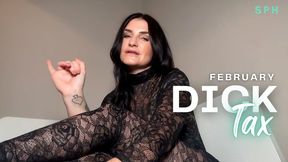 February Dick Tax! Adreena Winters Has Come To Collect Pin Dick!