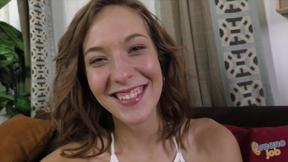 ”Watch Molly Manson tease & finger her tight young snatch in HD POV”