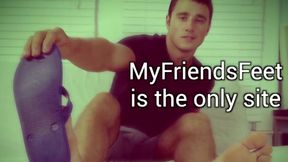 MyFriendsFeet: Dan Edwards Tickles Bound Anthony G Until He Squirms