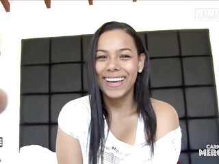 Curvy Brunette hair Andrea Flores Sucks & Gets Screwed Precious In Hawt Pickup & Bang - CARNE DEL MERCADO