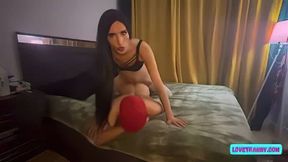 Shemale anal domination man