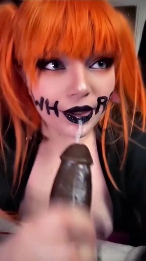 Sneaky Hooters Girl Empties BBC