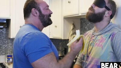 Kosher Pig takes on Brad Kalvo's massive shaft like a pro!