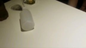 con mi hermanastra encontramos a dos vecinos en el boliche sorteamos con dados los intercambios de pareja , orgia fiesta