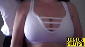 UKSubSluts: Fat BBW Takes Rough Poundings