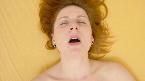 Amazing Ginger has Squirting Orgasm