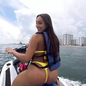 Beach Hottie Rides Jet Skis and Cock Reality Kings