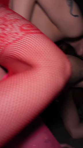 Nasty Threesome with Indentical Redheads! Foot Fetish and Facial