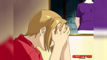 Brunette Bombshell Takes on a Monster Cock in a Sensual Anime Encounter
